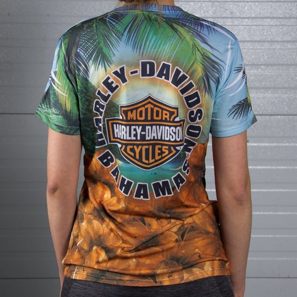 Vintage Harley Davidson Printed Tee T-shirt - Picture 2 of 5